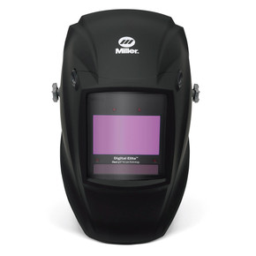 Miller 296765 Digital Elite Auto Darkening Welding Helmet with ClearLight 4x Lens, Black (QR)